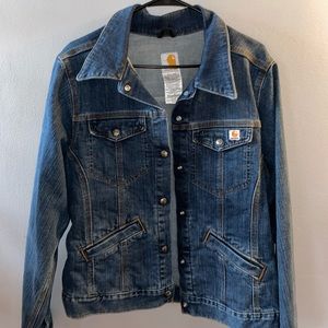 Carhartt Women’s Denim Jacket 
w/ Snap buttons